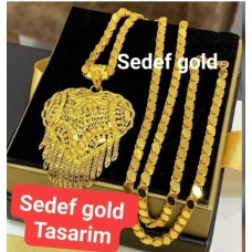 arpa zincirli hint kolye